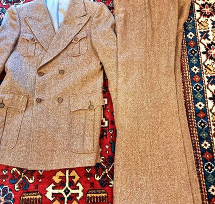 Vintage 70's Flared Trouser Suit - Yatva