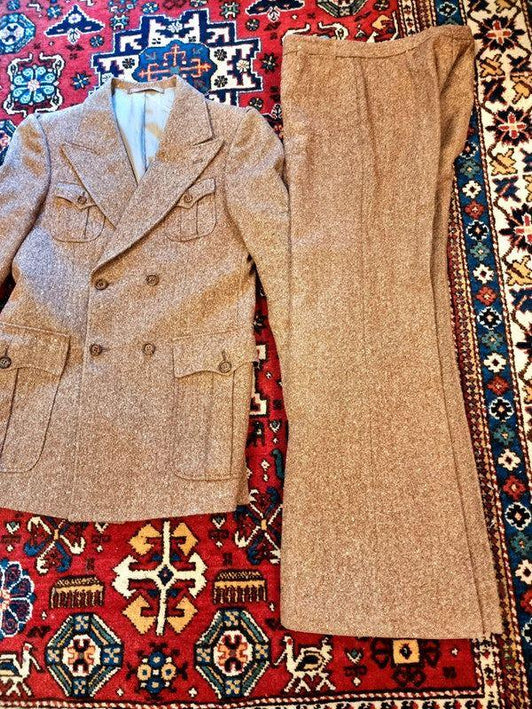 Vintage 70's Flared Trouser Suit - Yatva