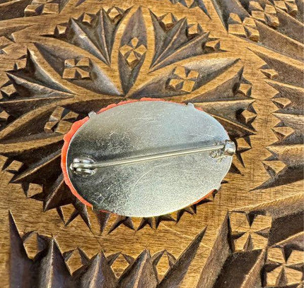 Vintage 70's Floral Brooch - Yatva