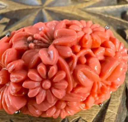 Vintage 70's Floral Brooch - Yatva