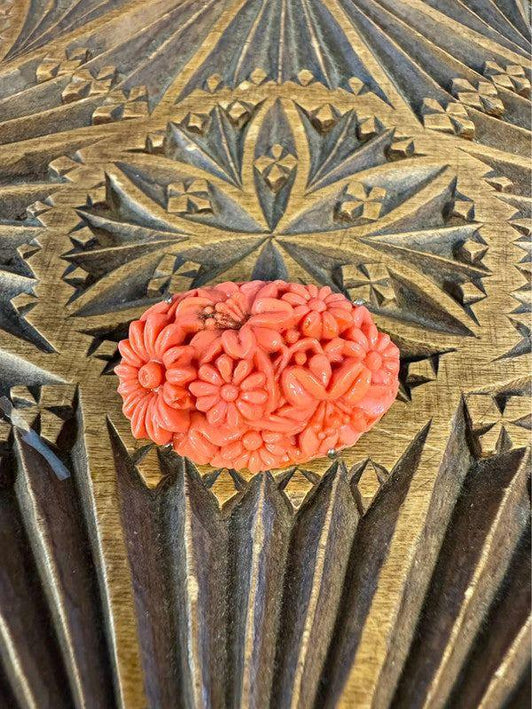 Vintage 70's Floral Brooch - Yatva