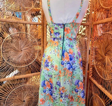 Vintage 70's Floral Dress - Yatva