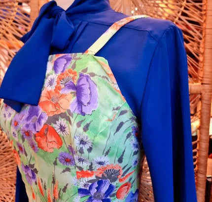 Vintage 70's Floral Dress - Yatva