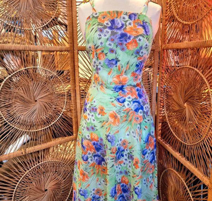 Vintage 70's Floral Dress - Yatva