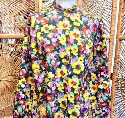 Vintage 70's Floral Shirt - Yatva