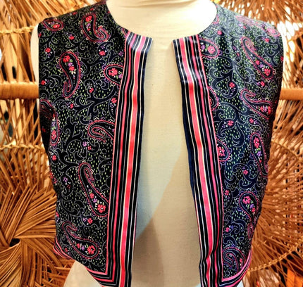 Vintage 70's Gilet Waistcoat - Yatva