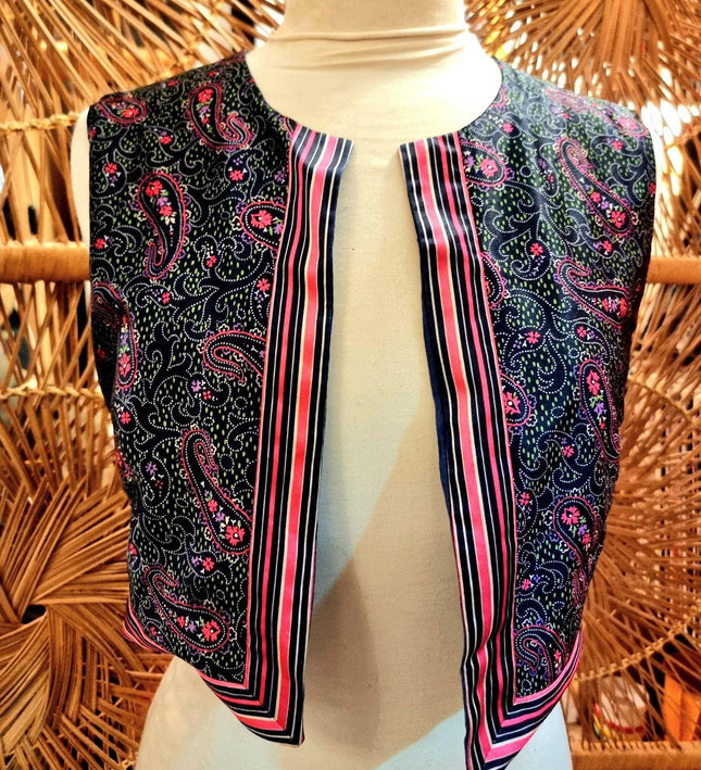 Vintage 70's Gilet Waistcoat - Yatva