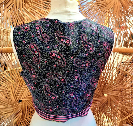 Vintage 70's Gilet Waistcoat - Yatva