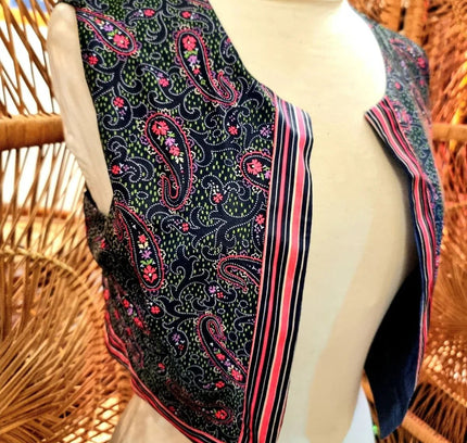 Vintage 70's Gilet Waistcoat - Yatva
