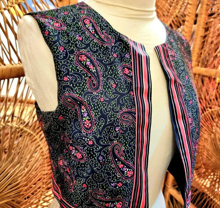 Vintage 70's Gilet Waistcoat - Yatva
