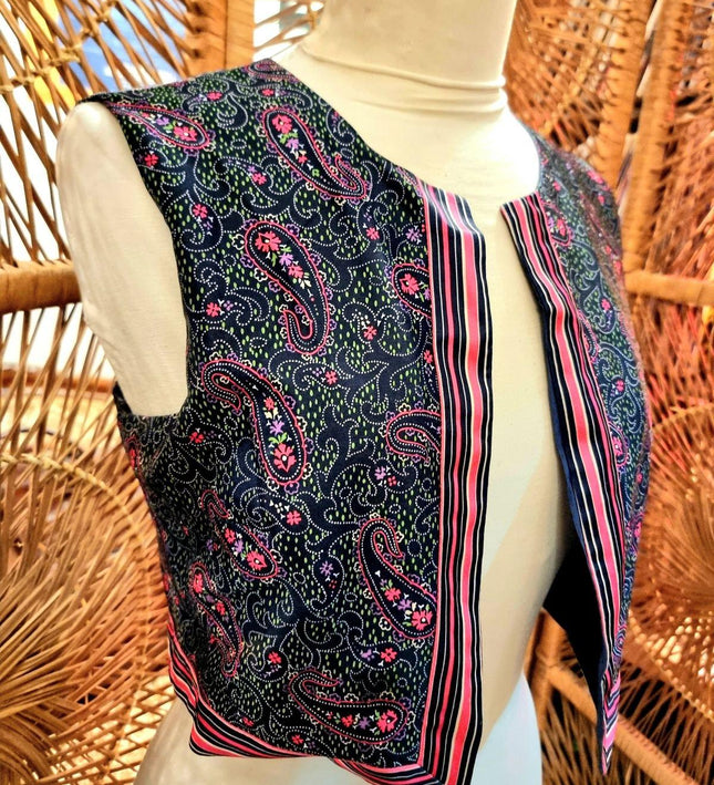 Vintage 70's Gilet Waistcoat - Yatva