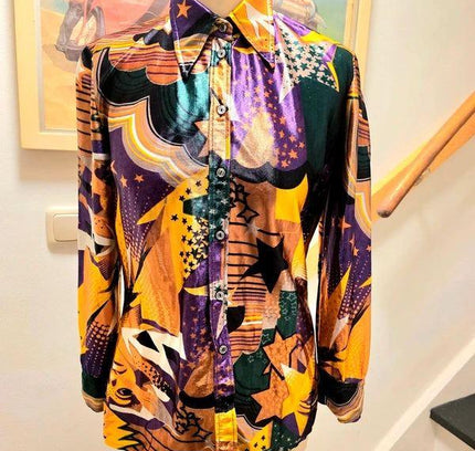 Vintage 70's Gran Chic Parisienne Shirt - Yatva
