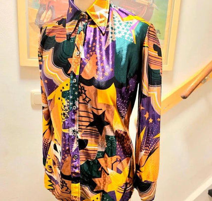 Vintage 70's Gran Chic Parisienne Shirt - Yatva