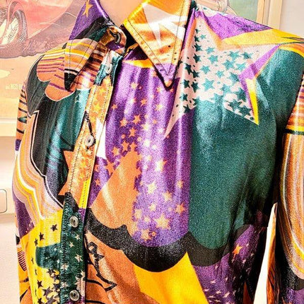 Vintage 70's Gran Chic Parisienne Shirt - Yatva