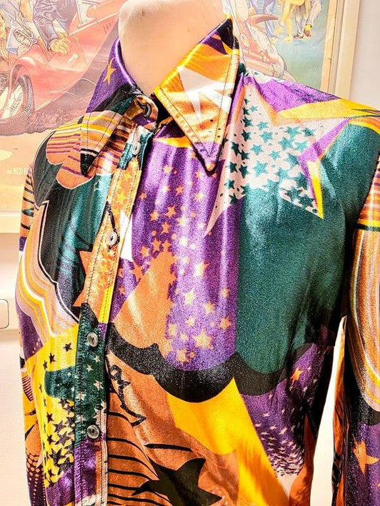Vintage 70's Gran Chic Parisienne Shirt - Yatva
