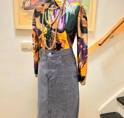 Vintage 70's Gran Chic Parisienne Shirt - Yatva
