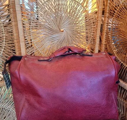 Vintage 70's Grisly Holdall Weekend Bag - Yatva