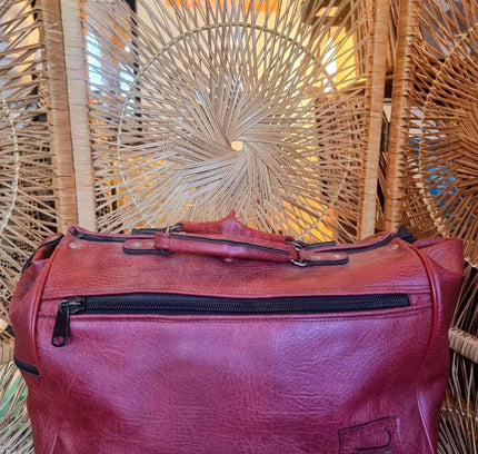 Vintage 70's Grisly Holdall Weekend Bag - Yatva