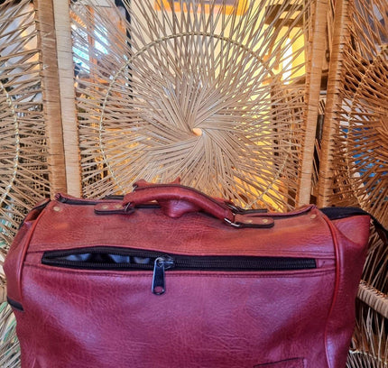 Vintage 70's Grisly Holdall Weekend Bag - Yatva