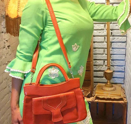 Vintage 70s Hand/ Shoulder Bag - Yatva