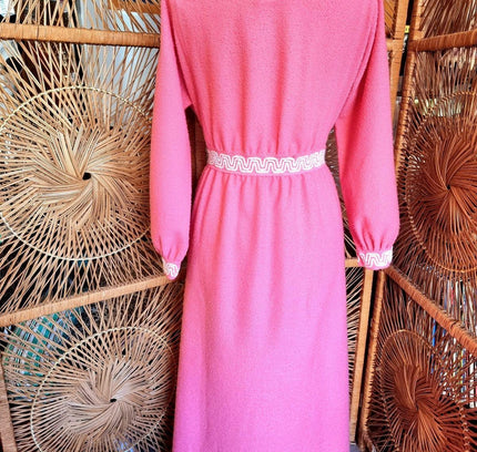 Vintage 70's Hanro Towel Robe Dressing Coat - Yatva
