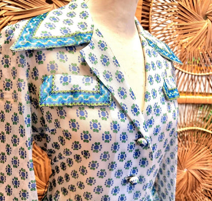Vintage 70's Harry Algo Maxi Dress - Yatva