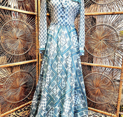 Vintage 70's Harry Algo Maxi Dress - Yatva