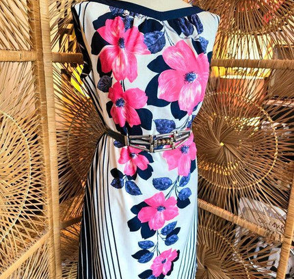 Vintage 70s Kio Jersey Dress - Yatva