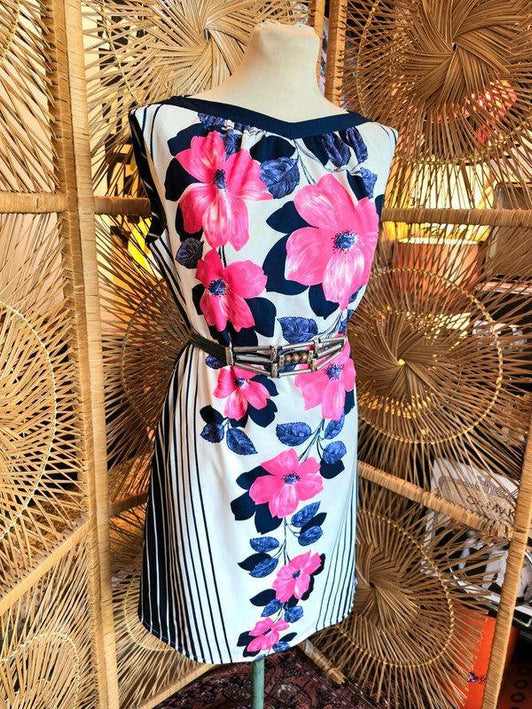 Vintage 70s Kio Jersey Dress - Yatva