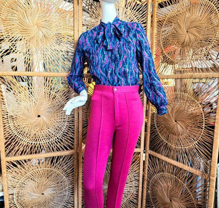 Vintage 70's Knit Trousers - Yatva