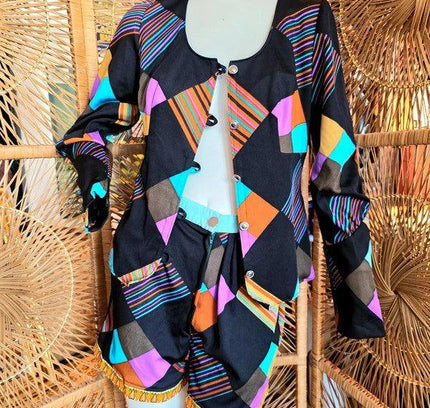 Vintage 70s Lady Dress Modell 2 - Piece Suit - Yatva