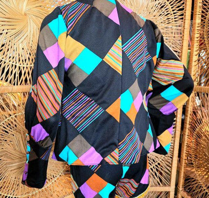 Vintage 70s Lady Dress Modell 2 - Piece Suit - Yatva
