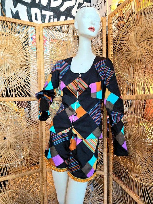 Vintage 70s Lady Dress Modell 2 - Piece Suit - Yatva