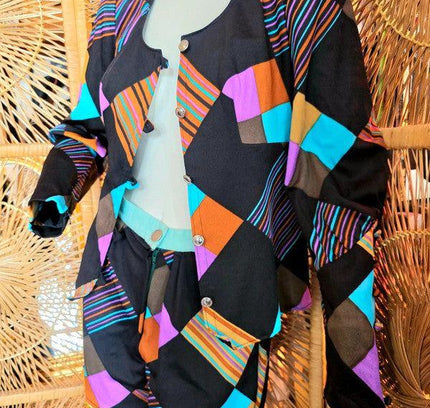Vintage 70s Lady Dress Modell 2 - Piece Suit - Yatva