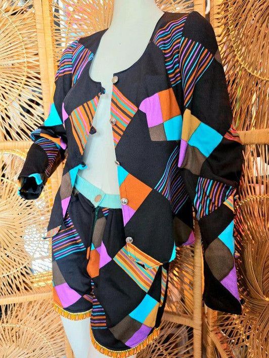 Vintage 70s Lady Dress Modell 2 - Piece Suit - Yatva