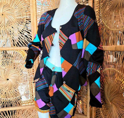 Vintage 70s Lady Dress Modell 2 - Piece Suit - Yatva