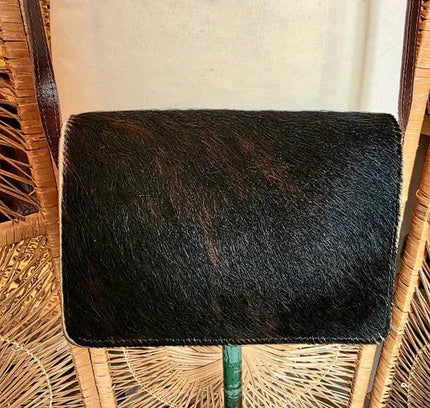 Vintage 70's Leather Crossbody Bag - Yatva