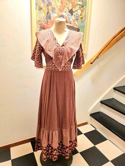 Vintage 70's Lievertje Maxi Dress - Yatva