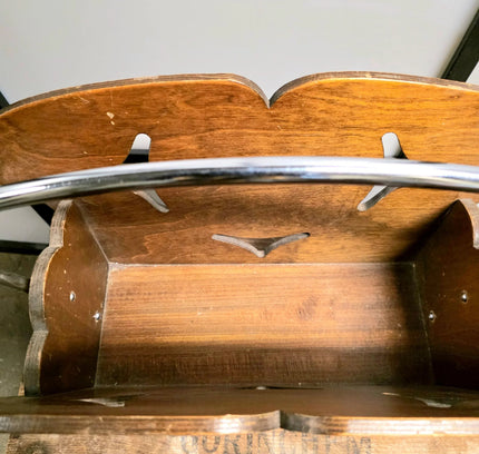 Vintage 70s Magazine Holder - Yatva