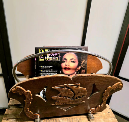 Vintage 70s Magazine Holder - Yatva