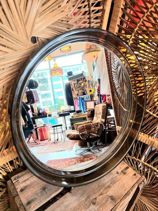 Vintage 70's Marque & Modele Deposes Mirror - Yatva