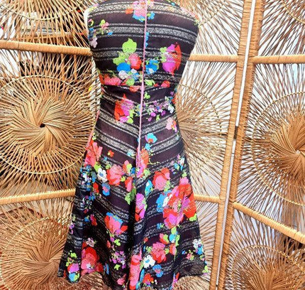 Vintage 70s Maurice Paris Dress - Yatva