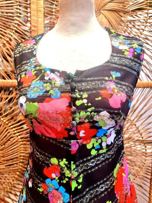 Vintage 70s Maurice Paris Dress - Yatva