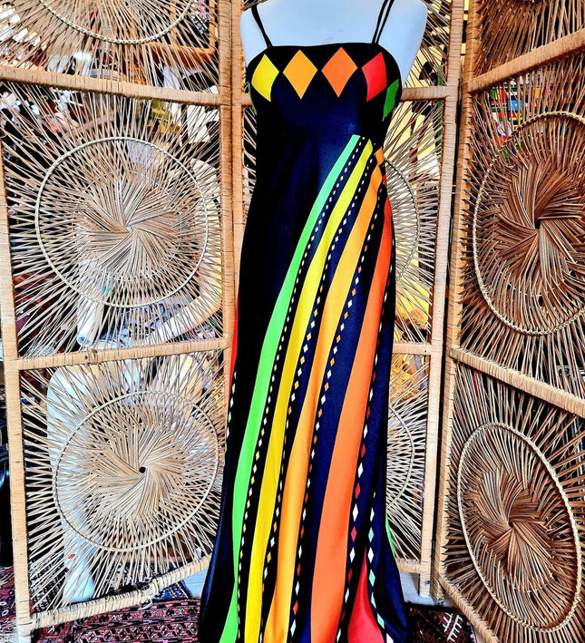 Vintage 70s Maxi Dress - Yatva