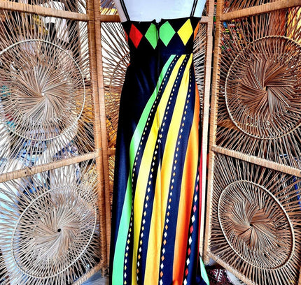 Vintage 70s Maxi Dress - Yatva