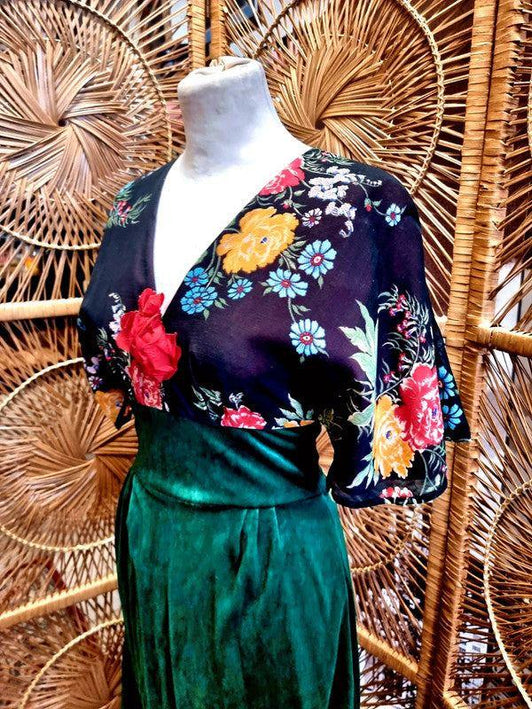 Vintage 70's Maxi Dress - Yatva