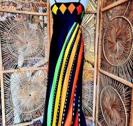 Vintage 70s Maxi Dress - Yatva
