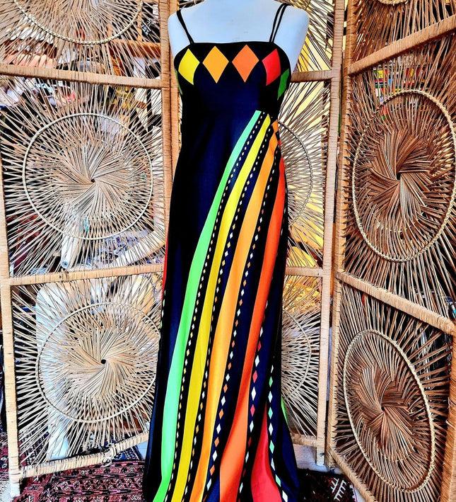 Vintage 70s Maxi Dress - Yatva
