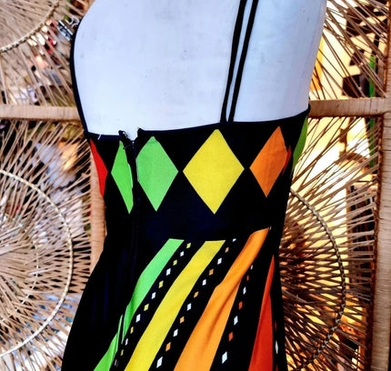Vintage 70s Maxi Dress - Yatva
