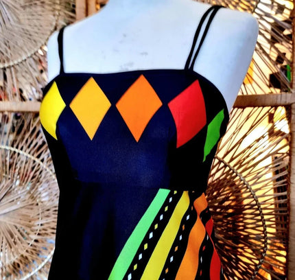 Vintage 70s Maxi Dress - Yatva